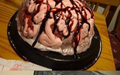 Pastel para zombis