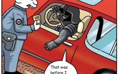Darth Vader y sus problemas en la vida diaria