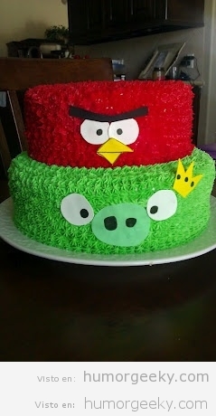 Tarta Angry Birds