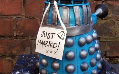 Tarta de boda Dalek