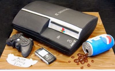 Tarta para un gamer