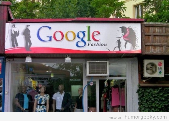 Tienda de ropa marca Google