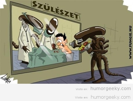 Alien es papá de nuevo!