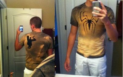 Una camiseta de Spiderman