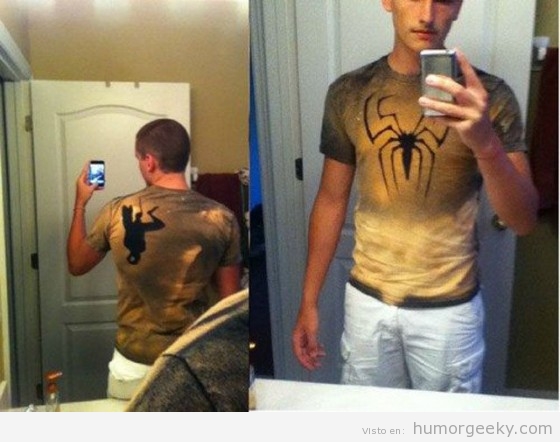 Camiseta de Spiderman
