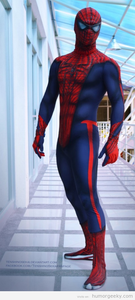 Disfraz de amazing spiderman