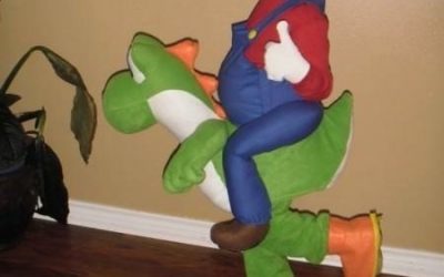 Disfraz de Mario y Yoshi