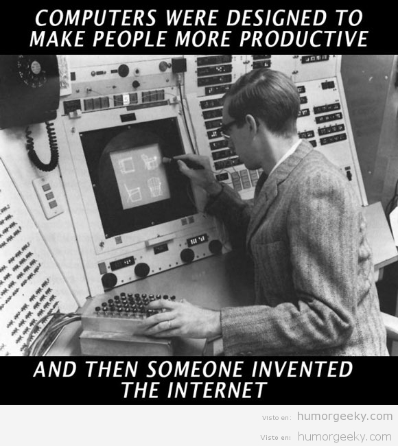 Los ordenadores mejoran la productividad