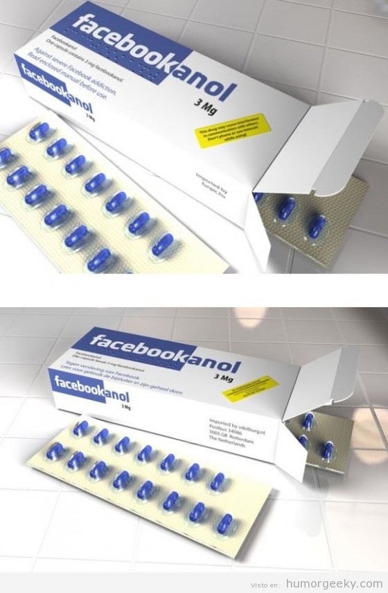 Medicamento para quitarse de Facebook