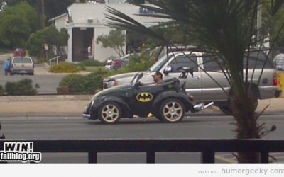 Batman tiene problemas para aparcar
