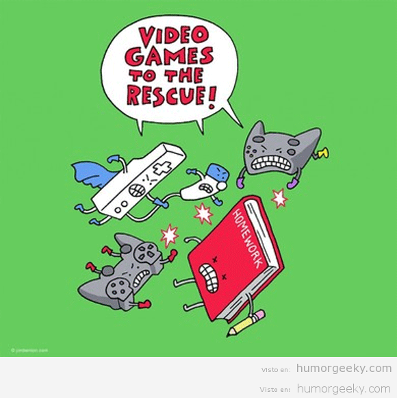 Videojuegos al rescate!