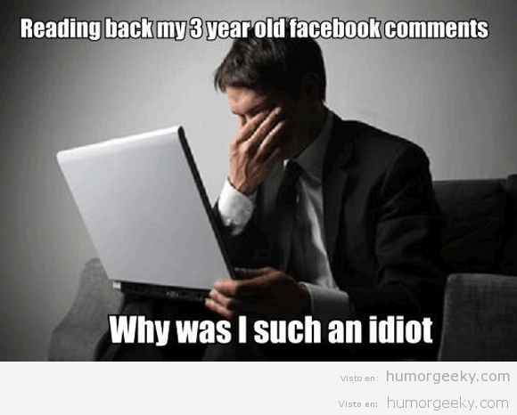Los comentarios antiguos en Facebook