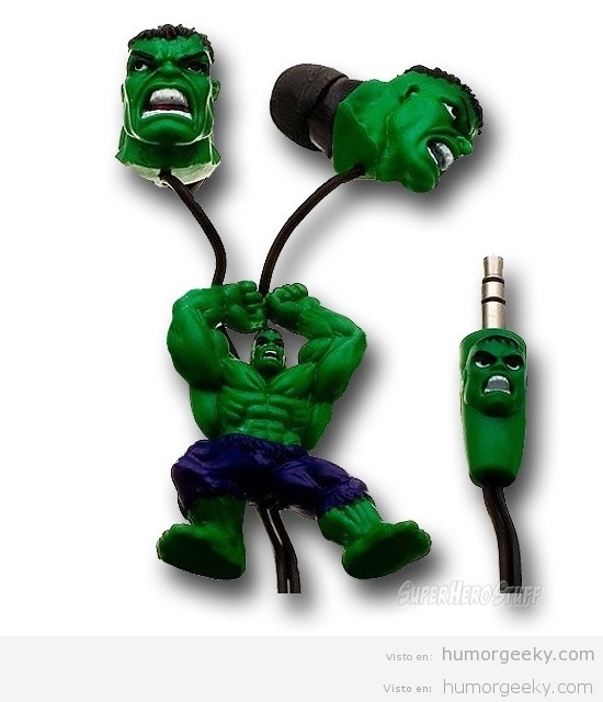 Auriculares Hulk