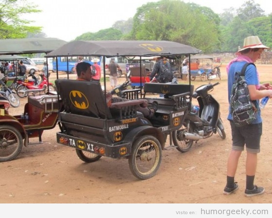 Carruaje taxi Batman
