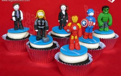 Cupcakes de Los Vengadores