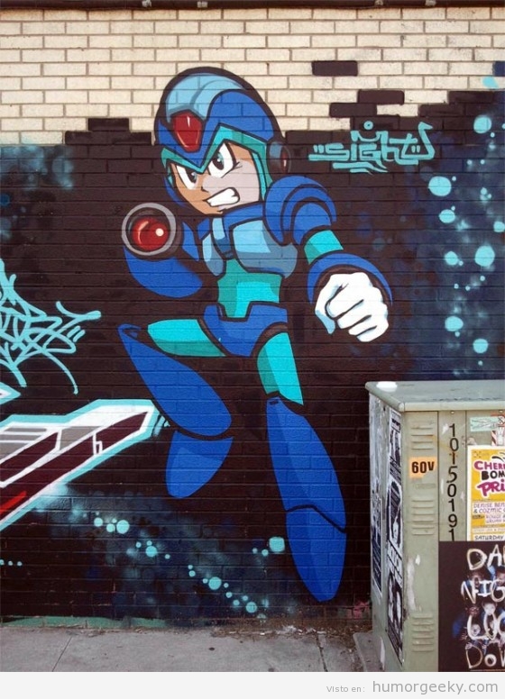 Graffiti Megaman