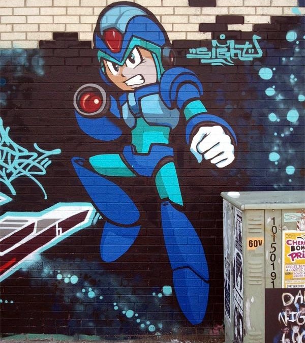 Graffiti Megaman