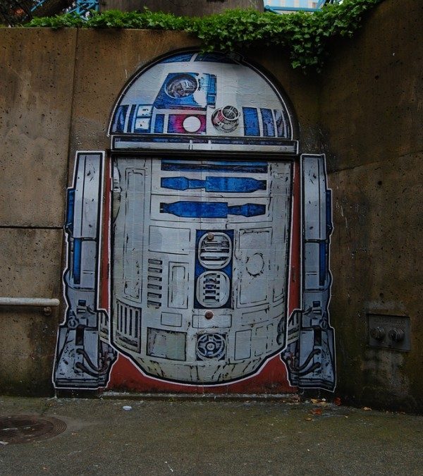 Graffiti R2-D2