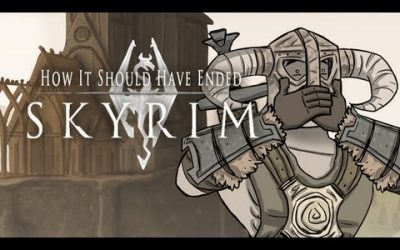 Cómo podría haber acabado Skyrim