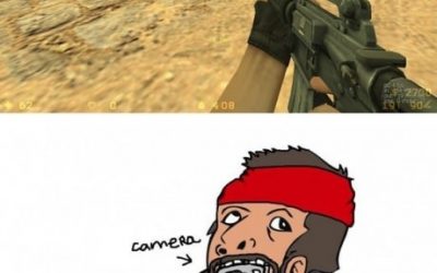 Dónde está la cámara en los FPS
