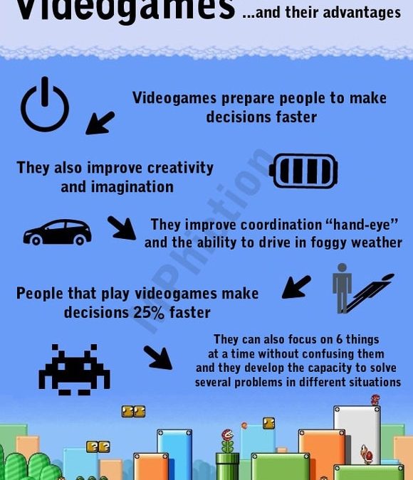 Las ventajas de los videojuegos