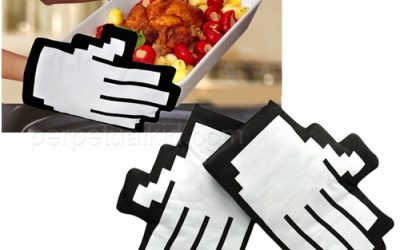 Manoplas de cocina geeks
