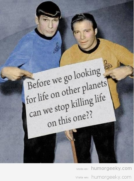 Tenemos un mensaje de Spock y Kirk