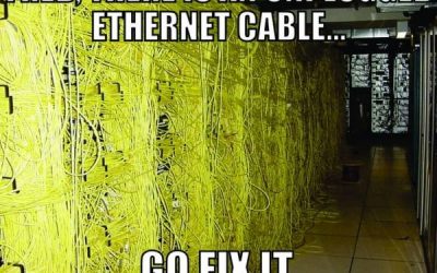 Uy! Se ha desechufado un cable