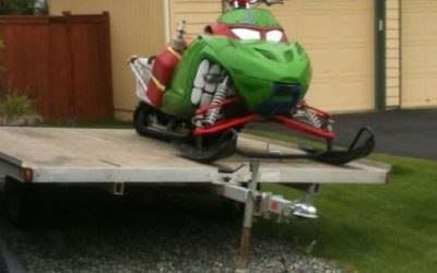 Moto de nieve TMNT