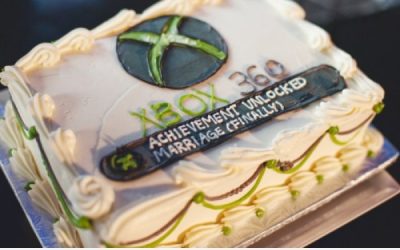 Tarta de boda logros en Xbox