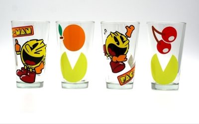 Vasos de cerveza Pac-Man