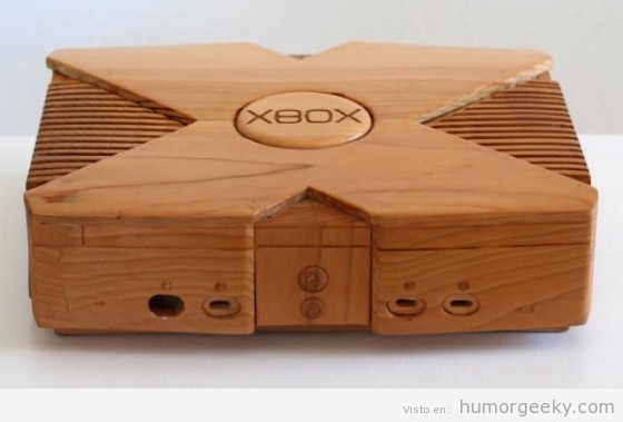 Xbox de madera