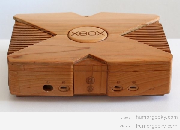 Xbox 360 de madera