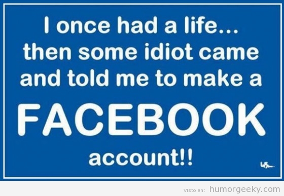 Facebook arruinó mi vida