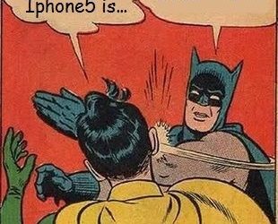 Calla ya con el Iphone 5!