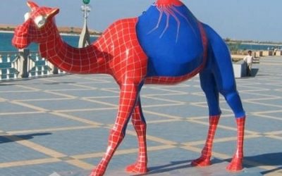 Camello Spiderman