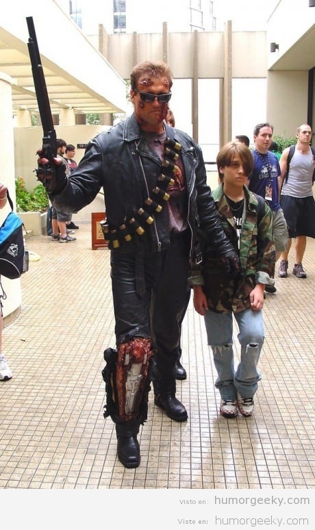 Disfraz de Terminator de John Connor