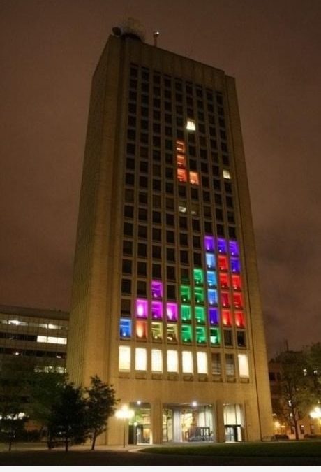 Edificio Tetris
