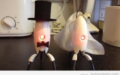 En la boda de un geek
