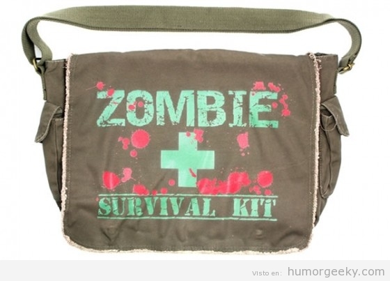Kit de supervivencia holocausto zombi