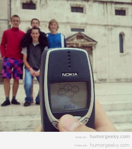 El Nokia 3310 tenía cámara
