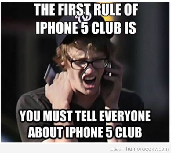 El club del Iphone 5