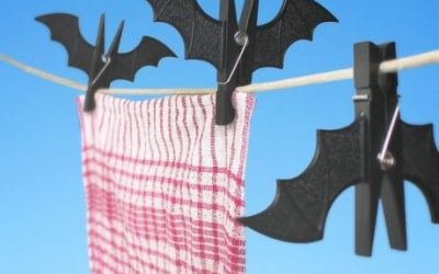 Con esto cuelga Batman la ropa