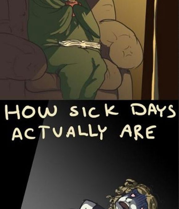 Cuando enfermas….