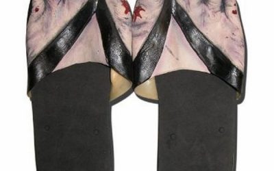 Sandalias zombi