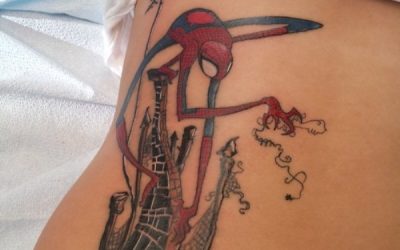 Si Tim Burton dibujase a Spiderman
