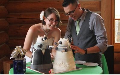 Tarta de boda Dalek