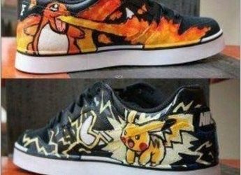 Vans decoradas con Pokemon