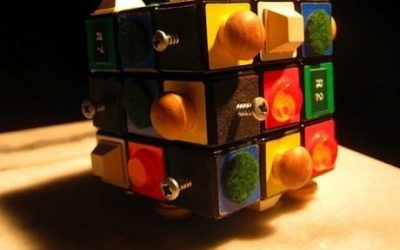 Cubo de Rubik para invidentes