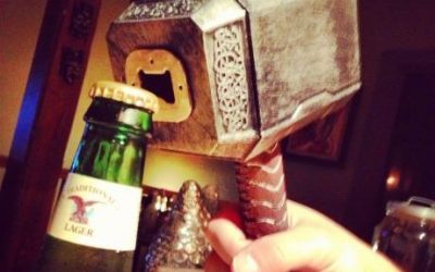 Abridor de botellas maza de Thor
